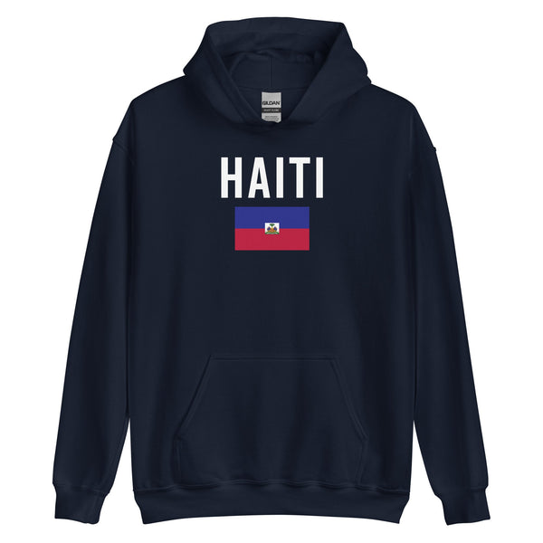 Haiti Flag Hoodie