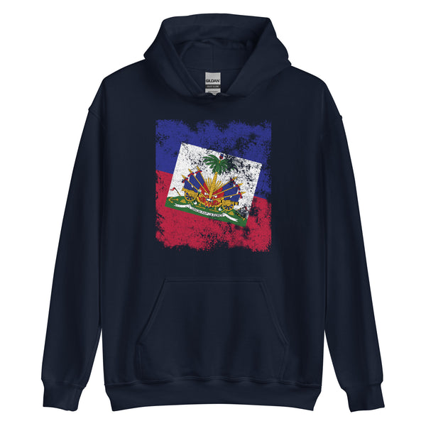 Haiti Flag Hoodie