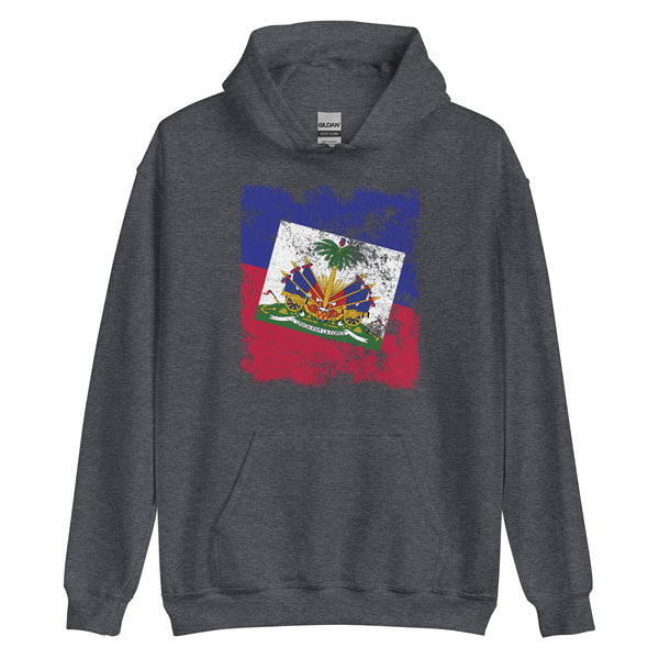 Haiti Flag Hoodie