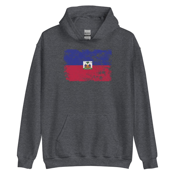 Haiti Flag Hoodie