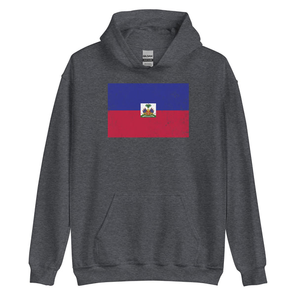 Haiti Flag Hoodie