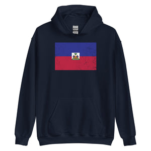 Haiti Flag Hoodie