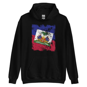 Haiti Flag Hoodie
