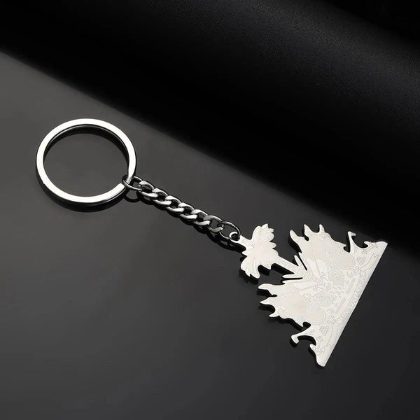 Haiti Flag Map Keychain Collection