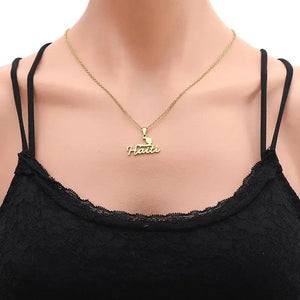 Haiti Flag Map Necklace