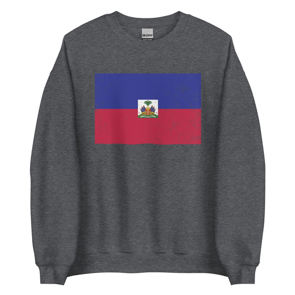 Haiti Flag Sweatshirt