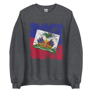 Haiti Flag Sweatshirt