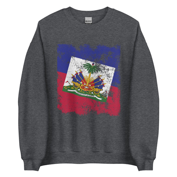 Haiti Flag Sweatshirt
