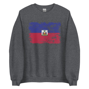 Haiti Flag Sweatshirt