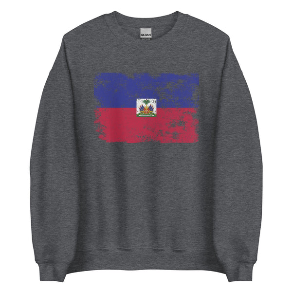 Haiti Flag Sweatshirt