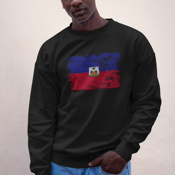 Haiti Flag Sweatshirt