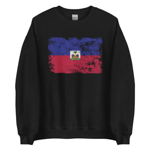 Haiti Flag Sweatshirt