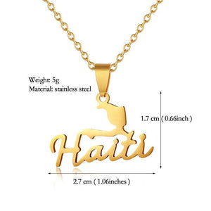 Haiti Pendant Necklace