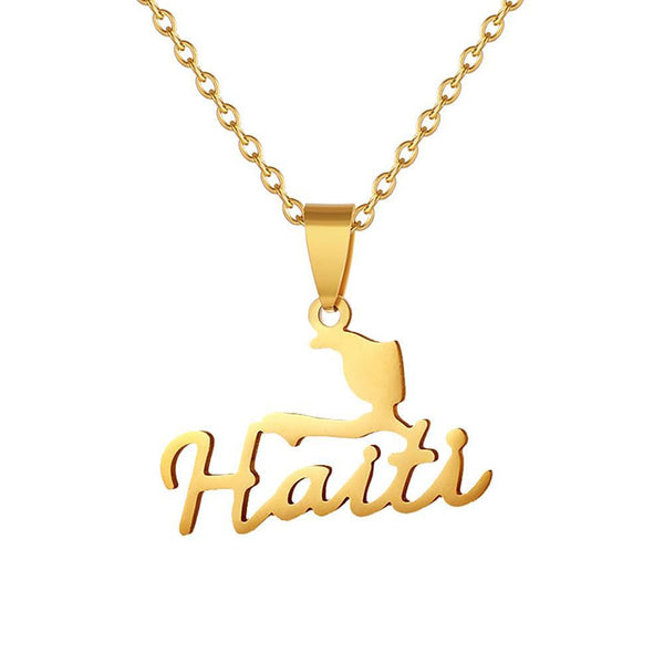 Haiti Pendant Necklace