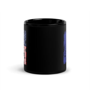 Haiti USA Flag - Half American Mug