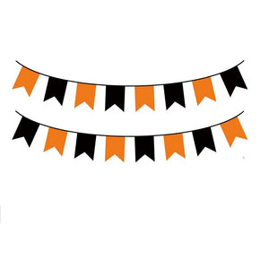 Halloween Flags Bunting Banner Collection - 16Pcs