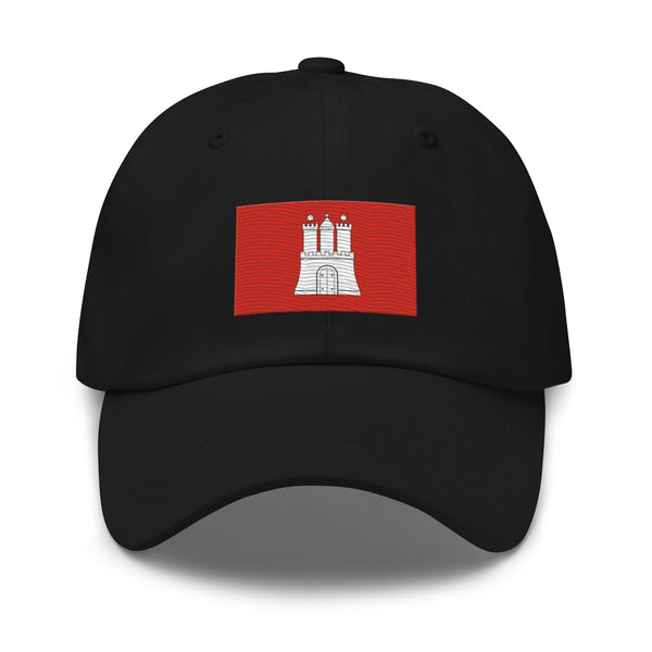 Hamburg Flag Cap - Adjustable Embroidered Dad Hat