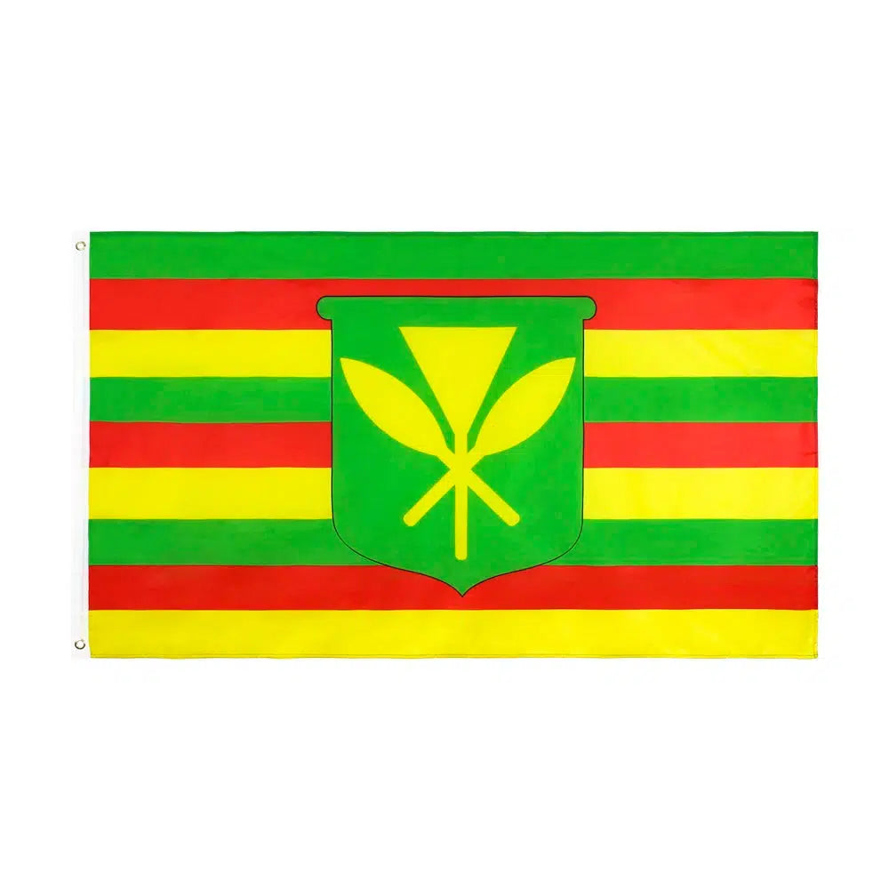 Hawaii Kanaka Maoli Flag - 90x150cm(3x5ft) - 60x90cm(2x3ft)