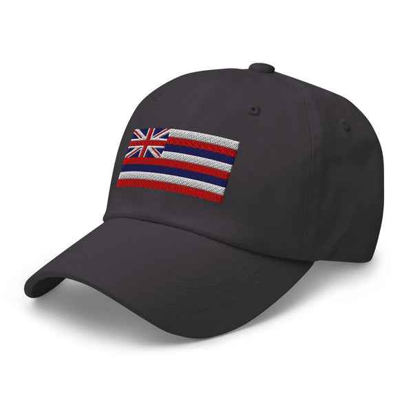 Hawaii State Flag Cap - Adjustable Embroidered Dad Hat