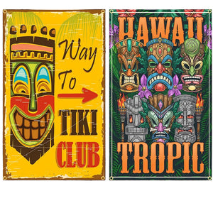 Hawaii Tiki Bar Flags - 90x150cm(3x5ft) - 60x90cm(2x3ft)