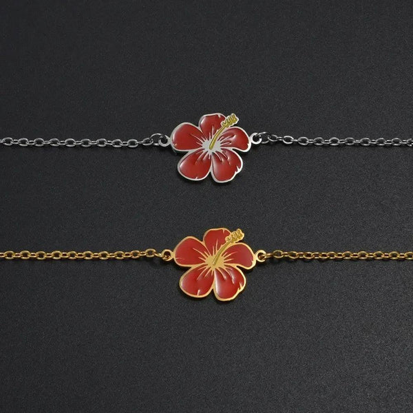 Hawaiian Hibiscus Bracelets