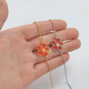 Hawaiian Hibiscus Bracelets