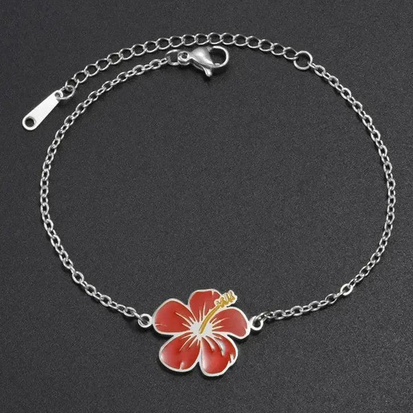 Hawaiian Hibiscus Bracelets