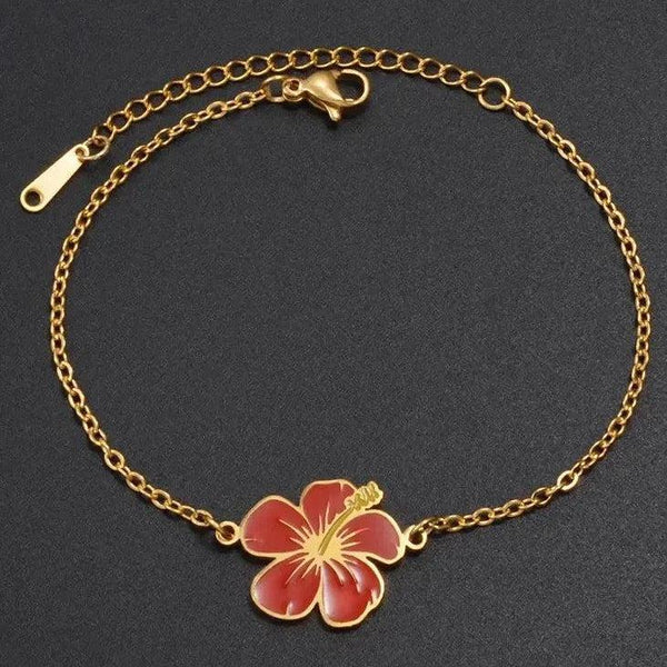 Hawaiian Hibiscus Bracelets