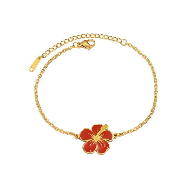 Hawaiian Hibiscus Bracelets