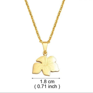 Hawaiian Hibiscus Necklace