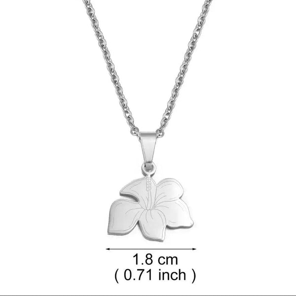 Hawaiian Hibiscus Necklace