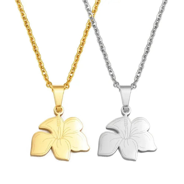 Hawaiian Hibiscus Necklace