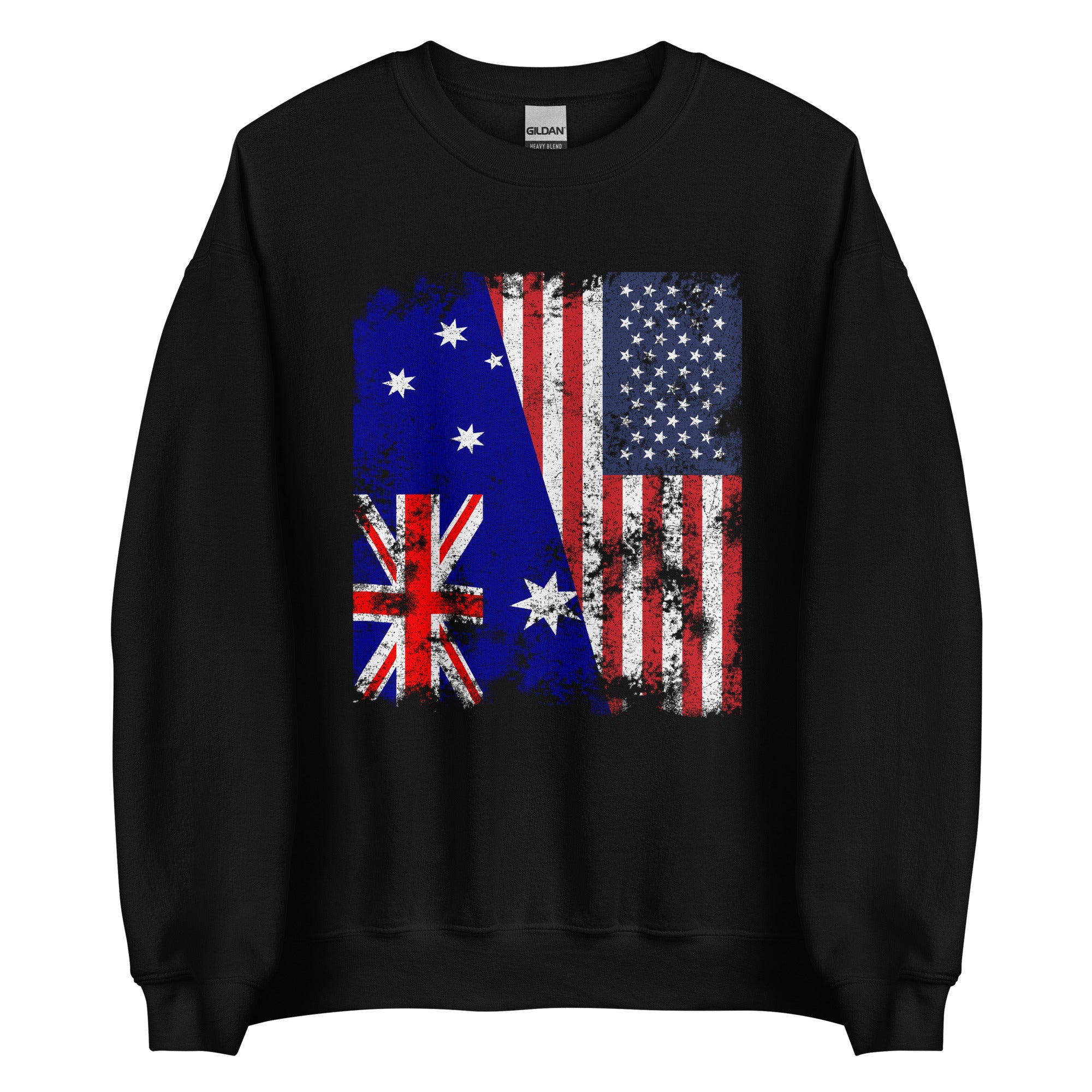 Heard Island and McDonald Islands USA Flag Sweatshirt