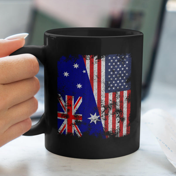 Heard Island and McDonald Islands USA Flag Mug
