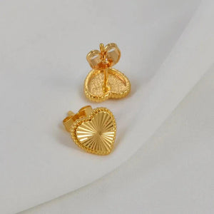 Heart Stud Earrings