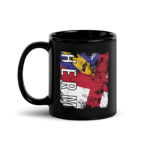 Herm Flag - Distressed Flag Mug