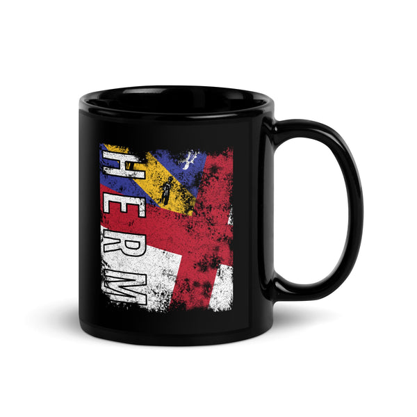 Herm Flag - Distressed Flag Mug