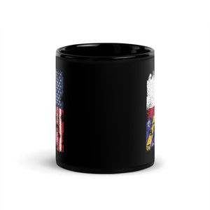 Herm USA Flag - Half American Mug