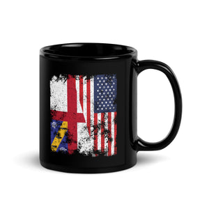 Herm USA Flag - Half American Mug