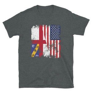 Herm USA Flag - Half American T-Shirt