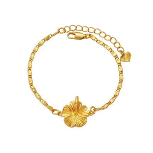 Hibiscus Flower Bracelet