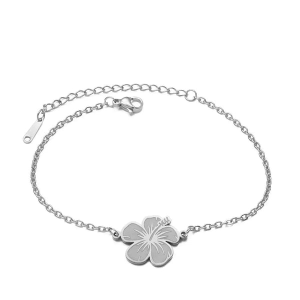 Hibiscus Flower Bracelet