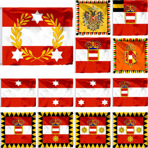 Historical Flags of Austria-Hungary - Austro-Hungarian Navy Flags - 150x150cm(5x5ft) - 90x90cm(3x3ft)
