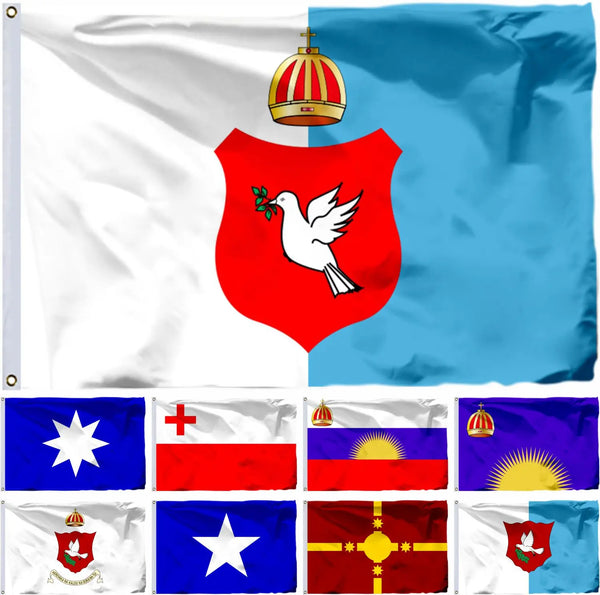Historical Flags of Fiji - 90x150cm(3x5ft) - 60x90cm(2x3ft)