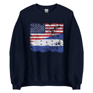 Honduras 1949-2022 USA Flag Sweatshirt