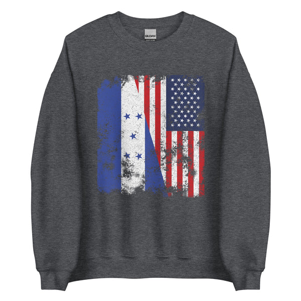 Honduras 1949-2022 USA Flag Sweatshirt