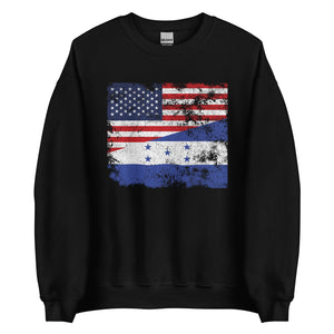 Honduras 1949-2022 USA Flag Sweatshirt