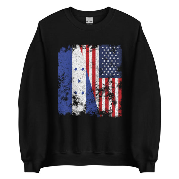 Honduras 1949-2022 USA Flag Sweatshirt