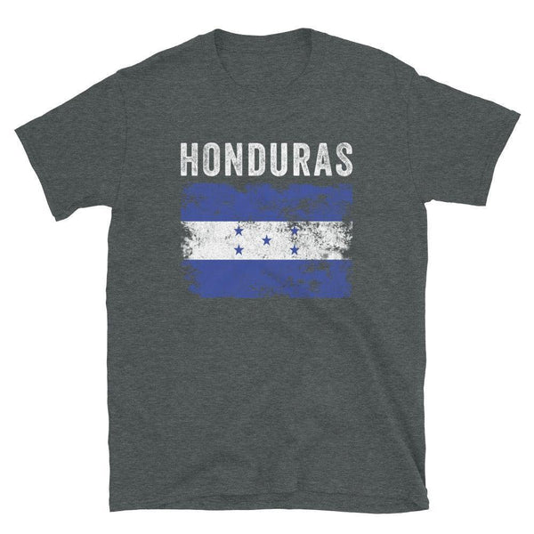 Honduras Flag Distressed - Honduran Flag T-Shirt