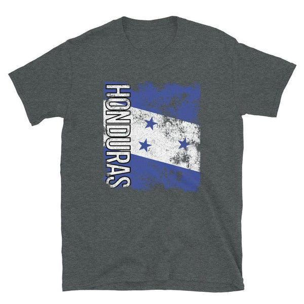 Honduras Flag Distressed T-Shirt